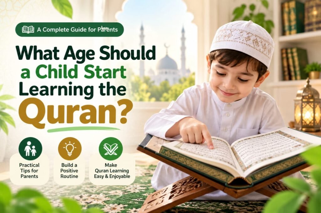 what age should a child start learning the Quran
